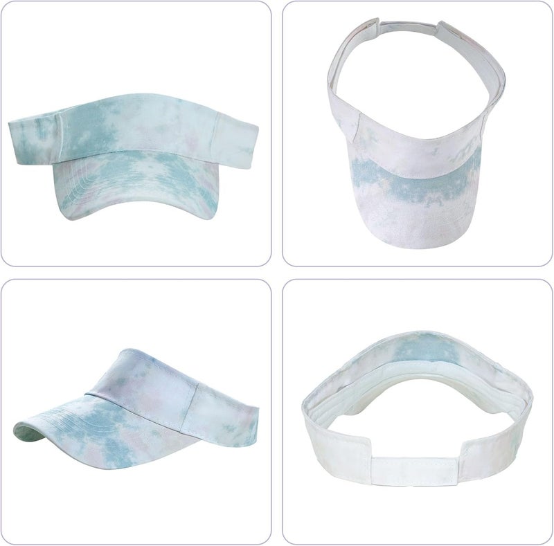Marrywindix 1 Piece of Sport Wear Athletic Visor Sun Sports Visor Hat Visor Adjustable Cap for Women and Men (One Size) - Image 3